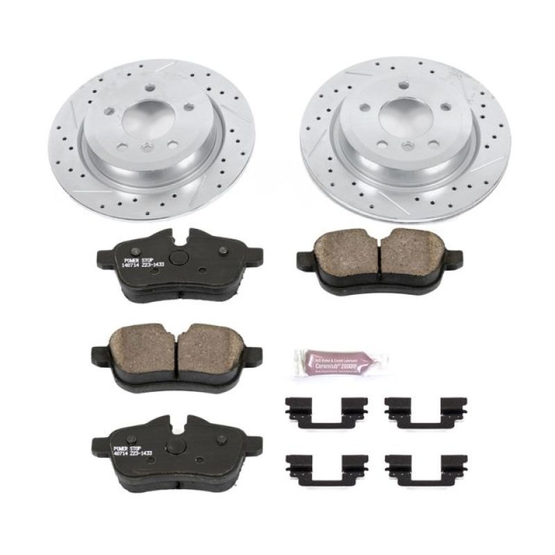 PowerStop Power Stop 11-16 BMW Z4 Rear Z23 Evolution Sport Brake Kit