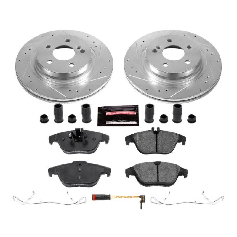 PowerStop Power Stop 12-15 Mercedes-Benz C250 Rear Z23 Evolution Sport Brake Kit