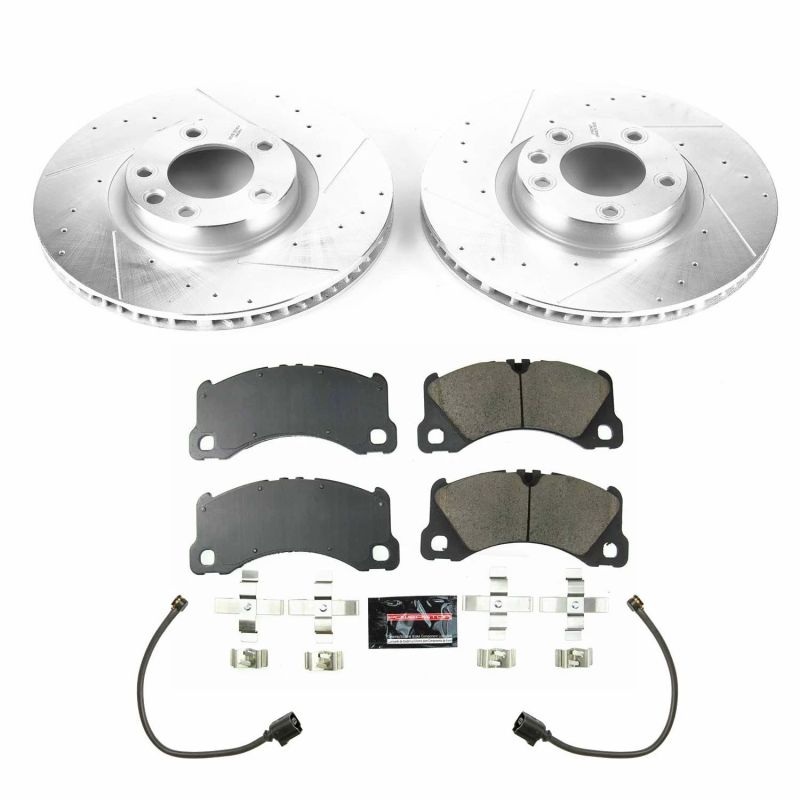 PowerStop Power Stop 13-18 Porsche Cayenne Front Z23 Evolution Sport Brake Kit