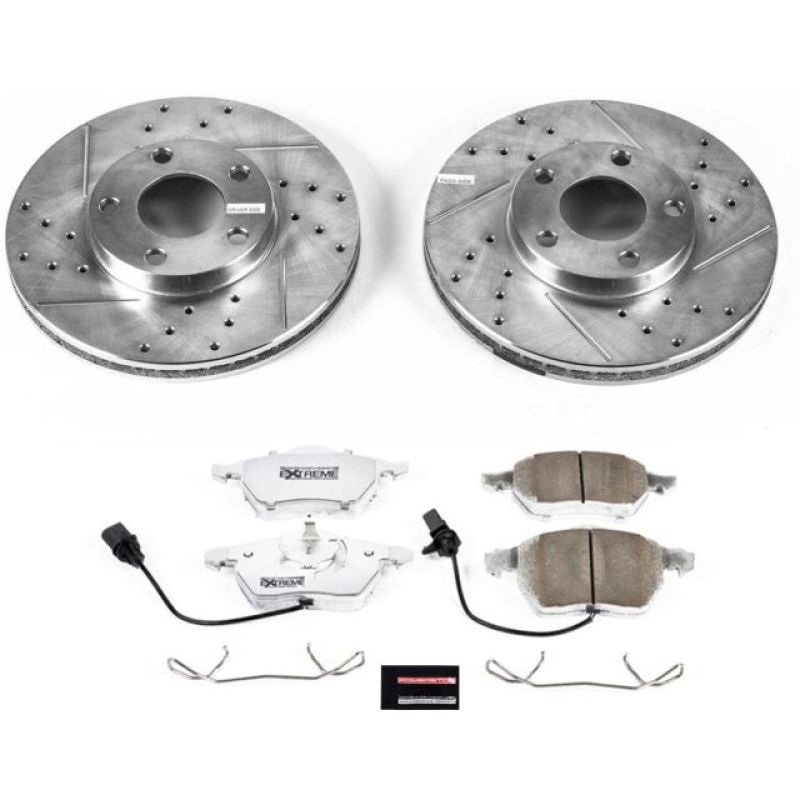 PowerStop Power Stop 1998 Volkswagen Passat Front Z26 Street Warrior Brake Kit