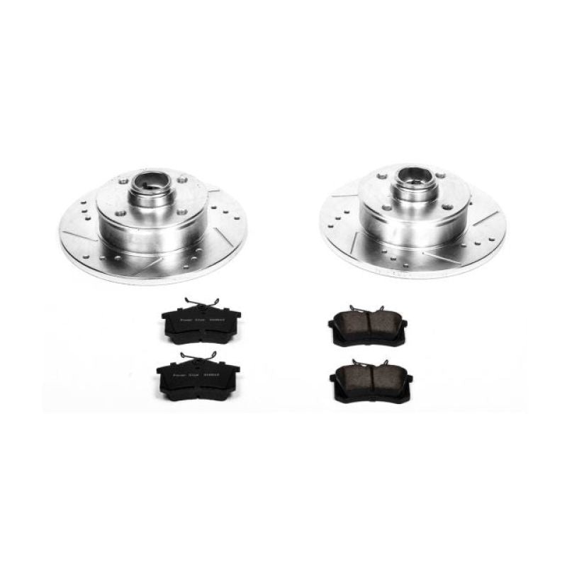 PowerStop Power Stop 90-92 Volkswagen Corrado Rear Z23 Evolution Sport Brake Kit