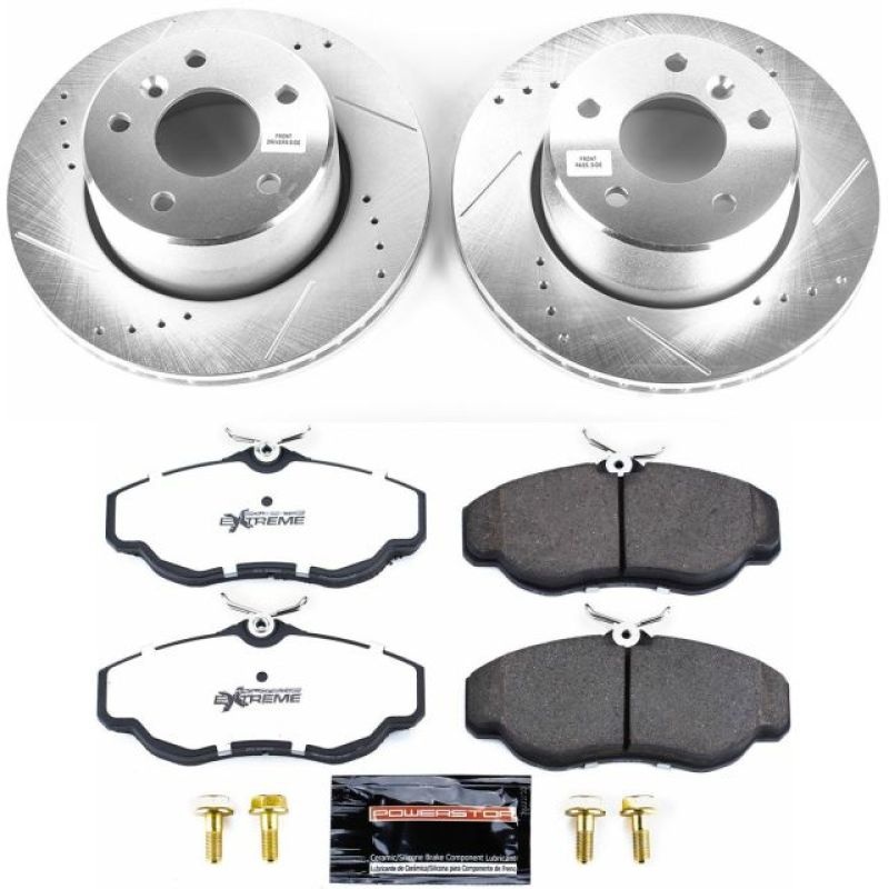 PowerStop Power Stop 99-04 Land Rover Discovery Front Z36 Truck & Tow Brake Kit