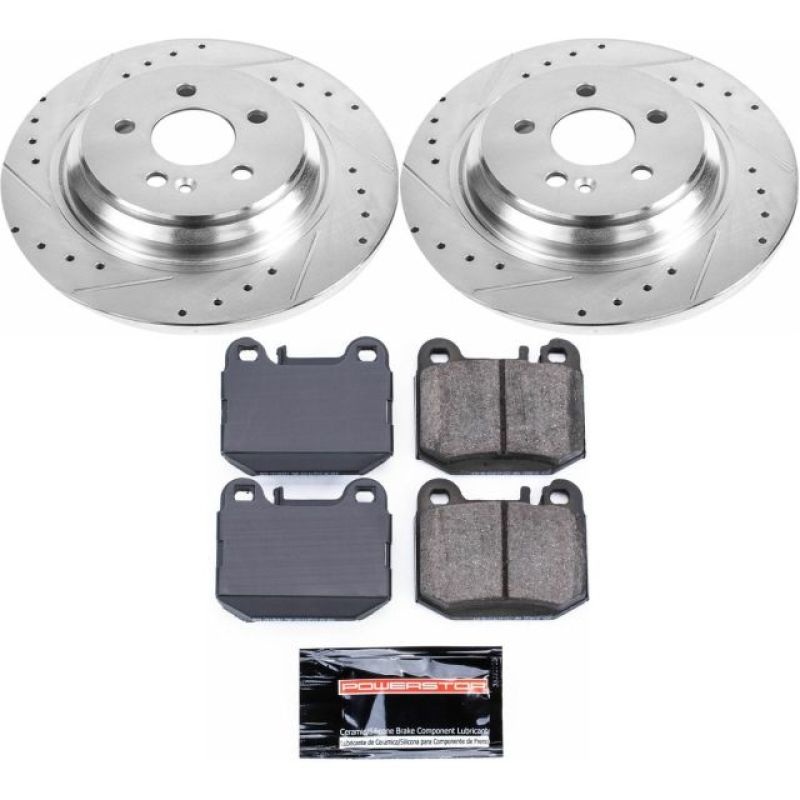 PowerStop Power Stop 00-01 Mercedes-Benz ML430 Rear Z23 Evolution Sport Brake Kit