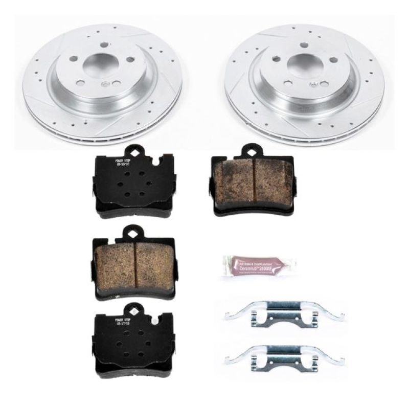 PowerStop Power Stop 00-03 Mercedes-Benz CL500 Rear Z23 Evolution Sport Brake Kit