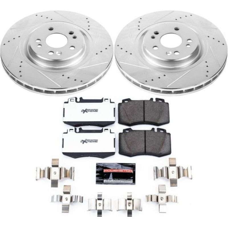 PowerStop Power Stop 00-03 Mercedes-Benz ML55 AMG Front Z26 Street Warrior Brake Kit