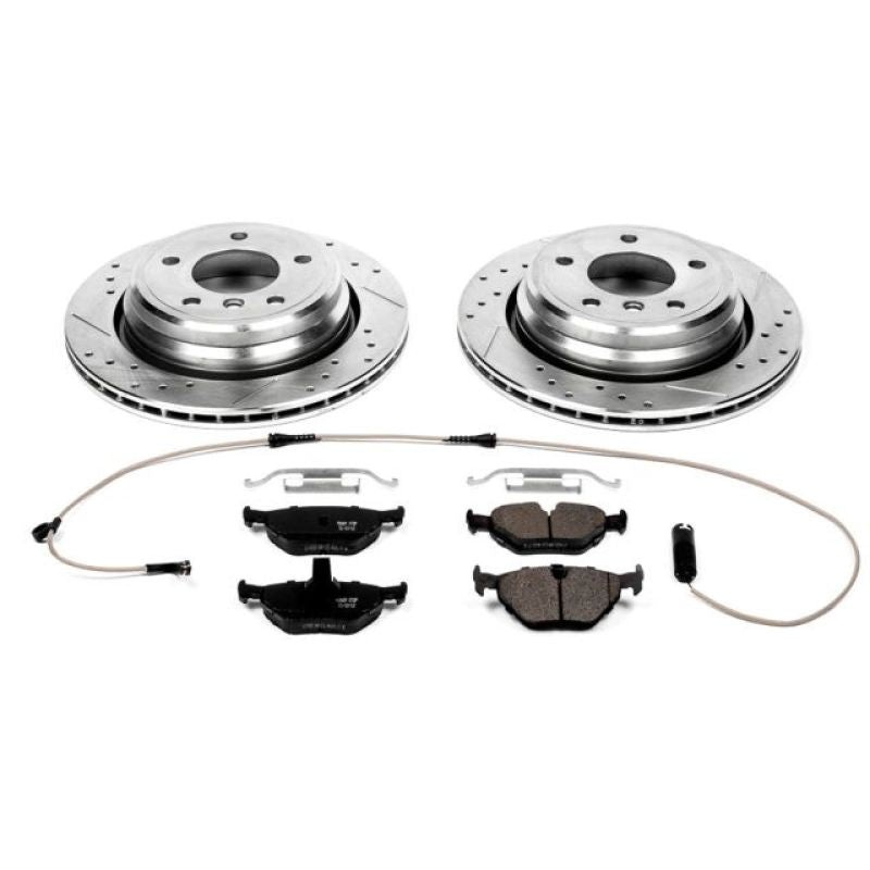PowerStop Power Stop 01-03 BMW 525i Rear Z23 Evolution Sport Brake Kit