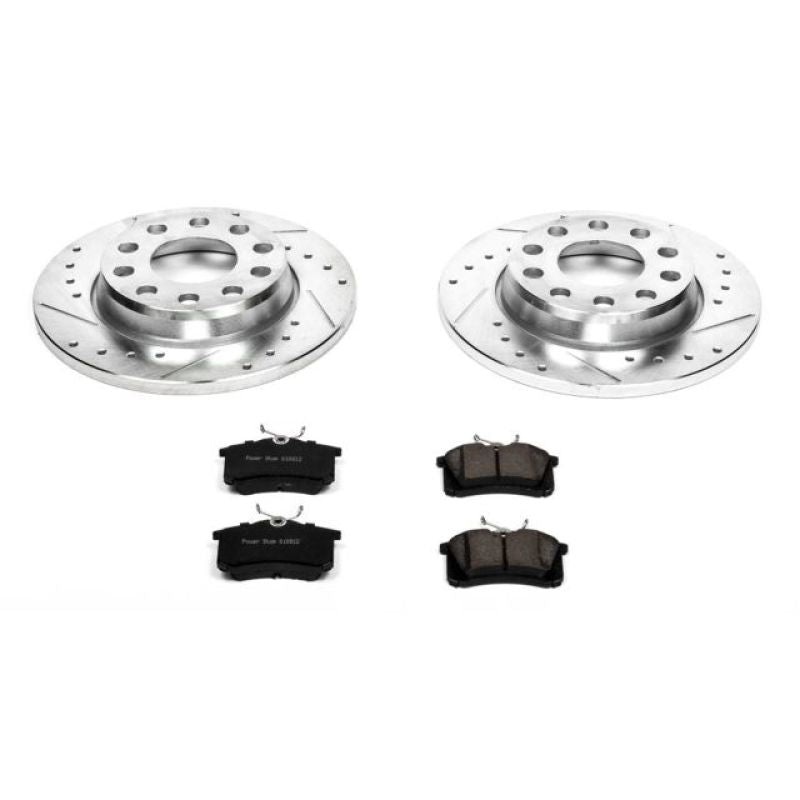 PowerStop Power Stop 02-05 Audi A4 Rear Z23 Evolution Sport Brake Kit
