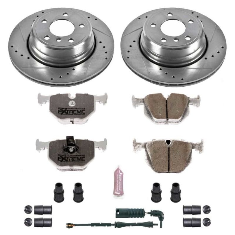 PowerStop Power Stop 02-06 BMW X5 Rear Z26 Street Warrior Brake Kit