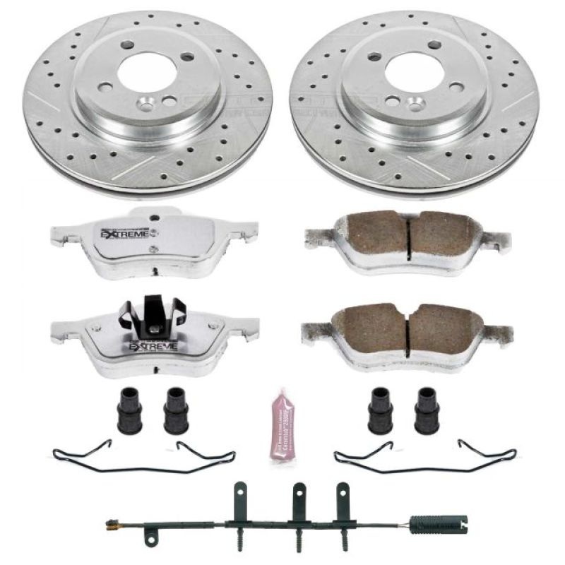 PowerStop Power Stop 02-06 Mini Cooper Front Z26 Street Warrior Brake Kit