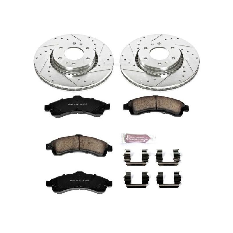 PowerStop Power Stop 04-05 Buick Rainier Front Z23 Evolution Sport Brake Kit