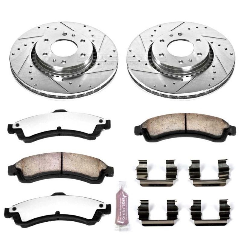 PowerStop Power Stop 04-05 Buick Rainier Front Z36 Truck & Tow Brake Kit