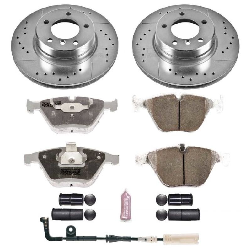 PowerStop Power Stop 06-07 BMW 525i Front Z26 Street Warrior Brake Kit
