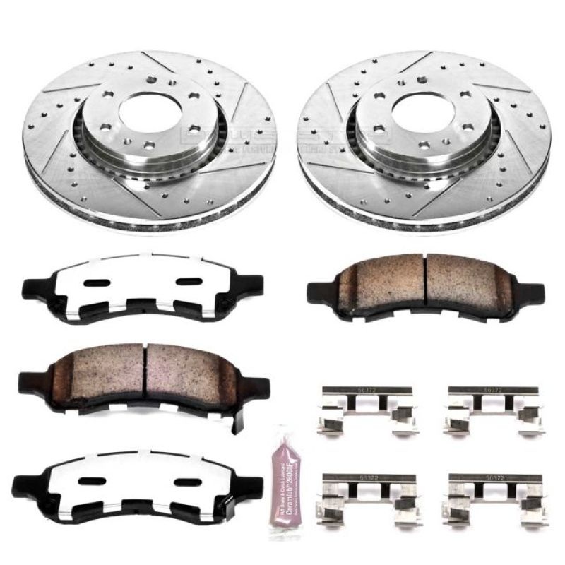 PowerStop Power Stop 06-07 Buick Rainier Front Z36 Truck & Tow Brake Kit