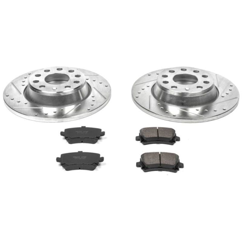 PowerStop Power Stop 06-09 Audi A3 Rear Z23 Evolution Sport Brake Kit