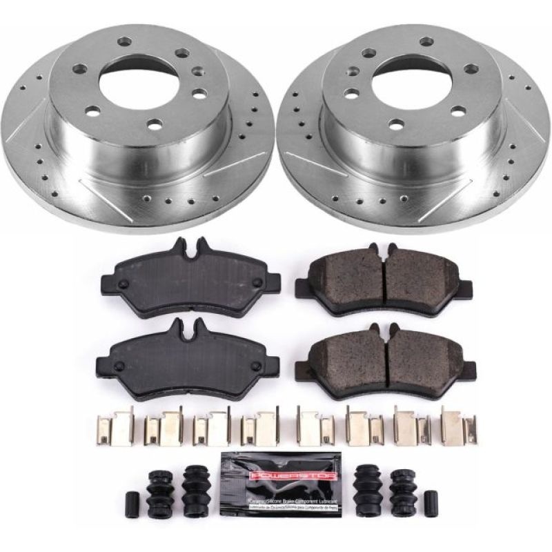PowerStop Power Stop 07-09 Dodge Sprinter 2500 Rear Z23 Evolution Sport Brake Kit