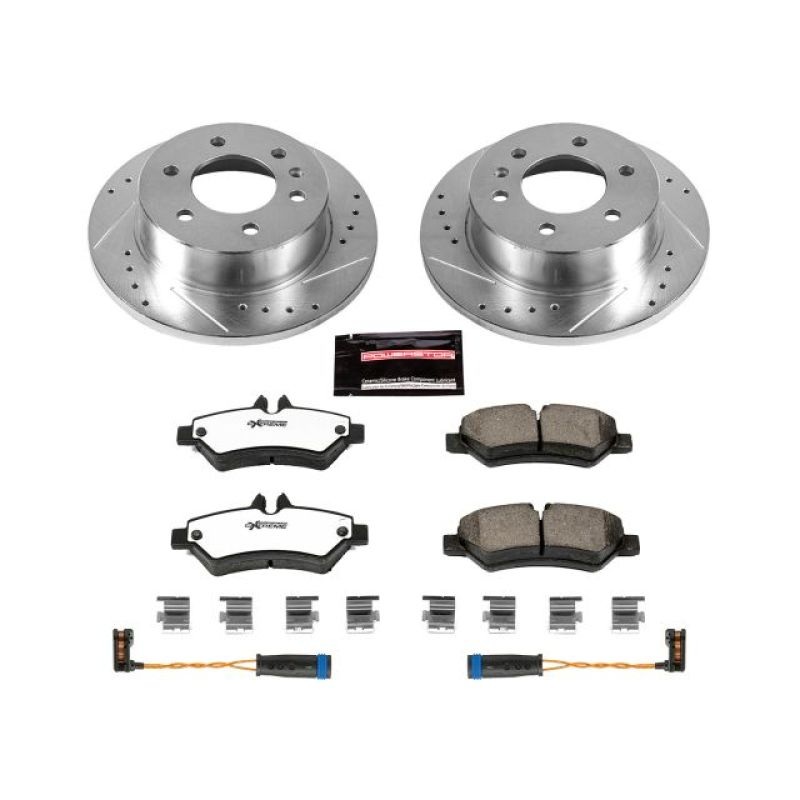 PowerStop Power Stop 07-09 Dodge Sprinter 2500 Rear Z36 Truck & Tow Brake Kit