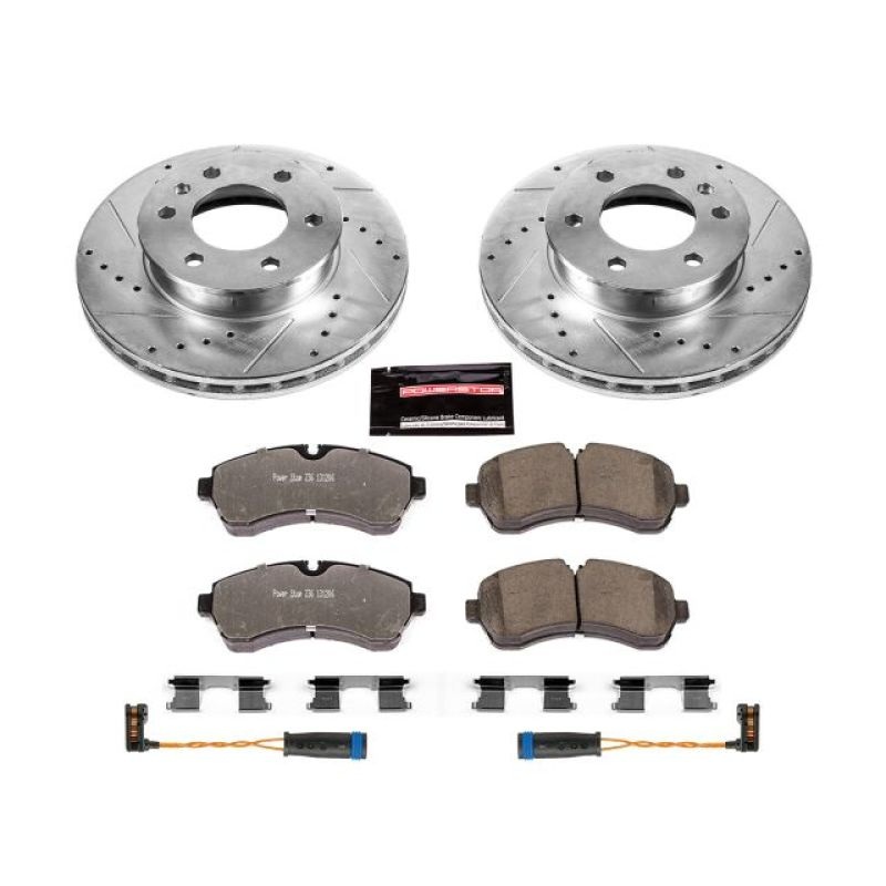 PowerStop Power Stop 07-09 Dodge Sprinter 3500 Front Z36 Truck & Tow Brake Kit