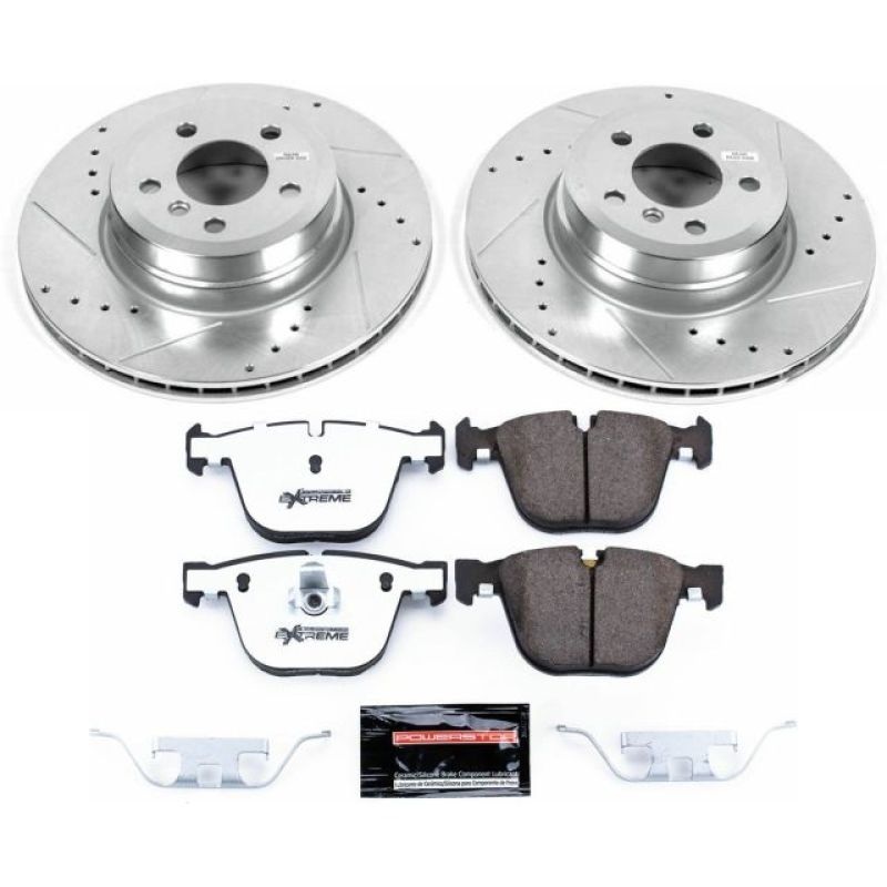 PowerStop Power Stop 07-15 BMW X5 Rear Z26 Street Warrior Brake Kit