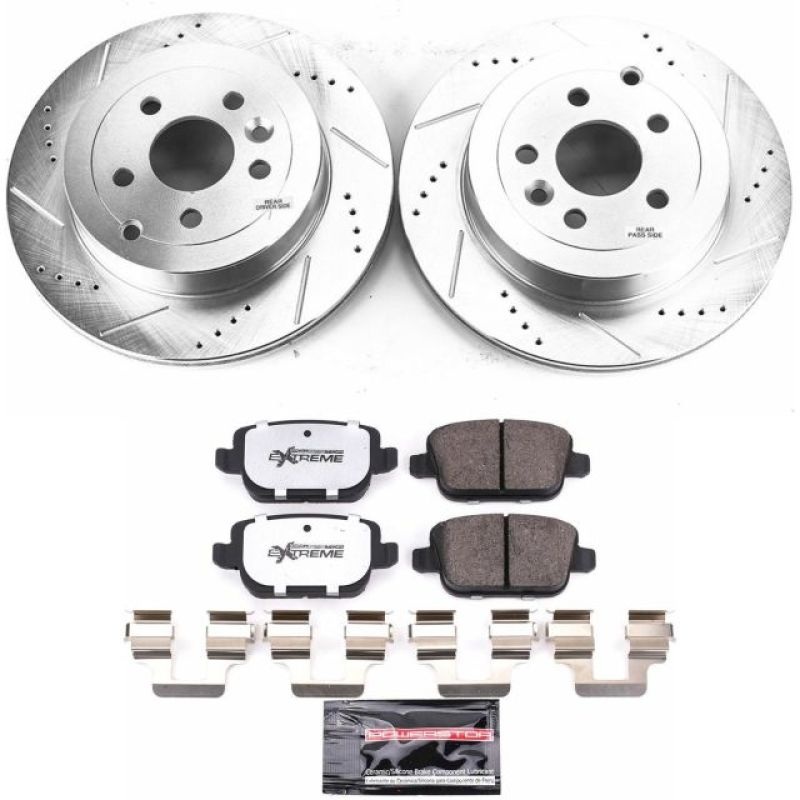 PowerStop Power Stop 08-12 Land Rover LR2 Rear Z36 Truck & Tow Brake Kit
