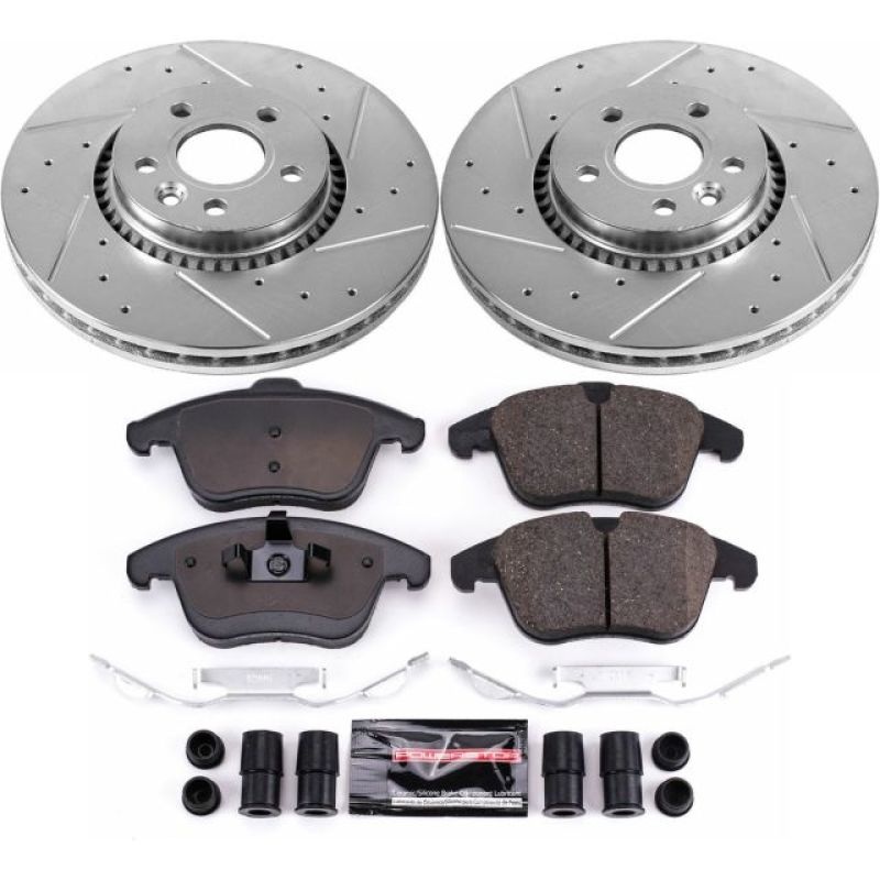 PowerStop Power Stop 08-15 Land Rover LR2 Front Z23 Evolution Sport Brake Kit