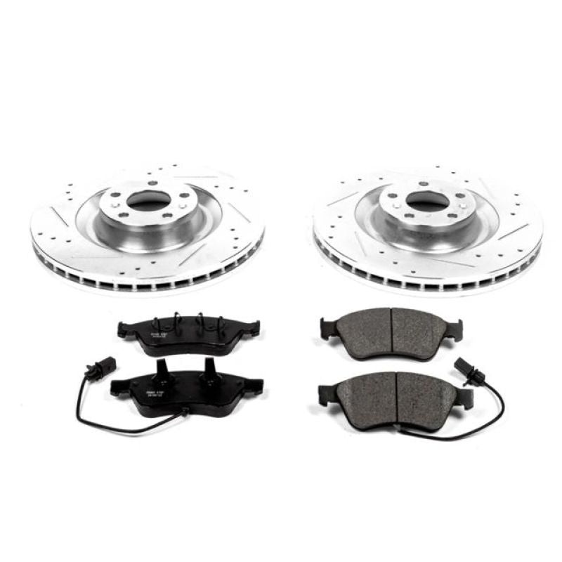 PowerStop Power Stop 09-11 Audi A6 Quattro Front Z23 Evolution Sport Brake Kit