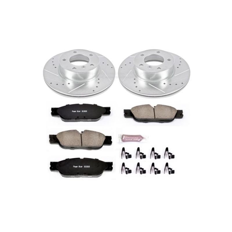 PowerStop Power Stop 10-13 BMW 128i Front Z23 Evolution Sport Brake Kit