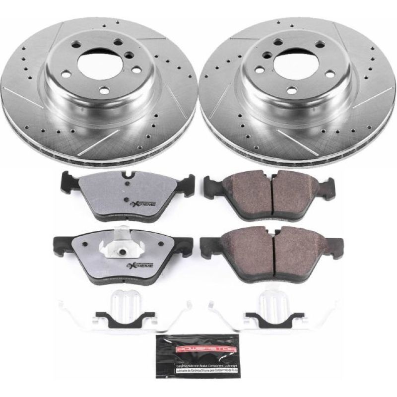 PowerStop Power Stop 11-16 BMW 528i Front Z26 Street Warrior Brake Kit