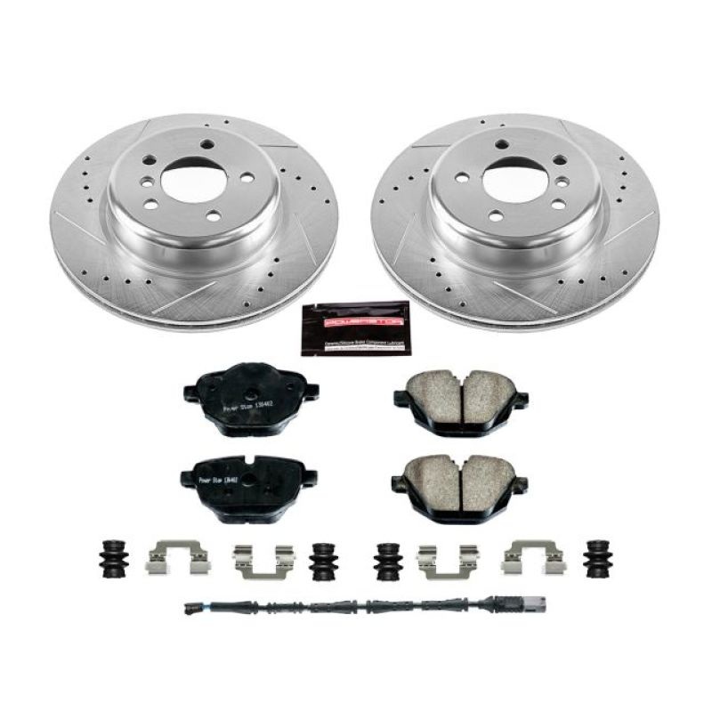 PowerStop Power Stop 11-16 BMW 528i Rear Z23 Evolution Sport Brake Kit