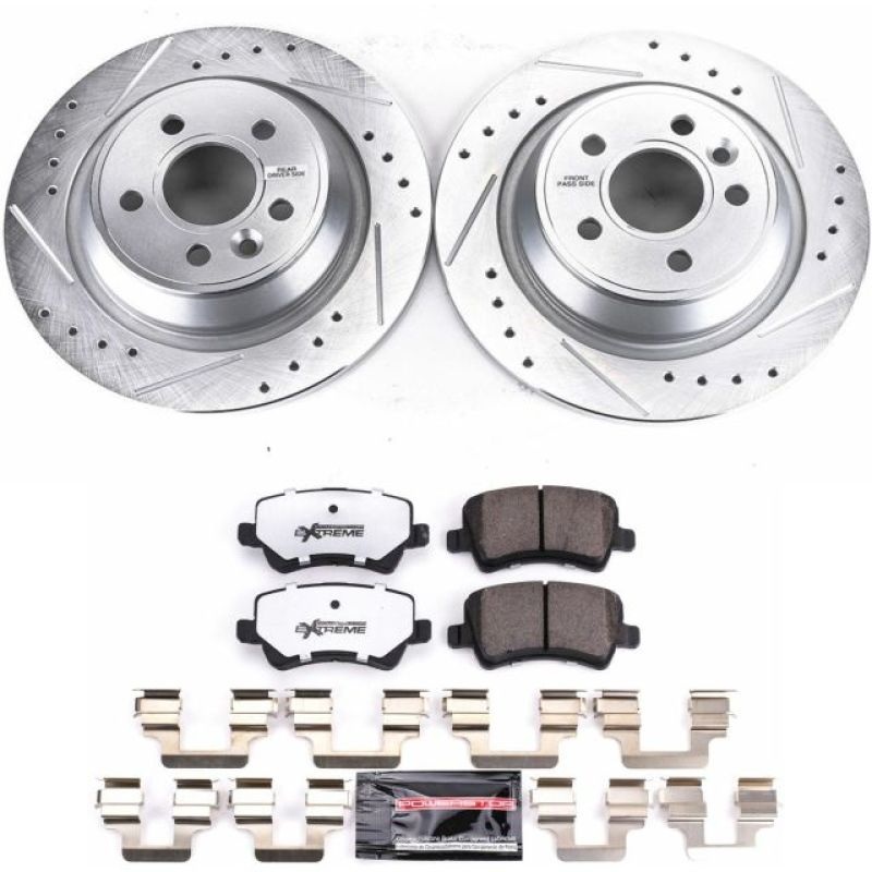 PowerStop Power Stop 12-15 Land Rover Range Rover Evoque Rear Z36 Truck & Tow Brake Kit