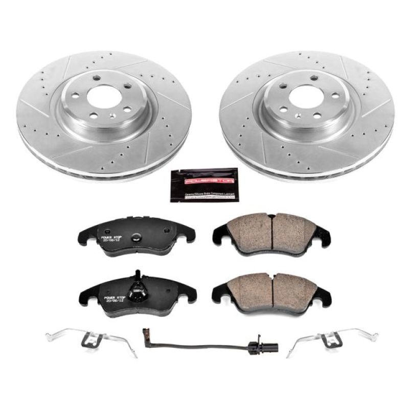 PowerStop Power Stop 14-18 Audi A6 Front Z23 Evolution Sport Brake Kit