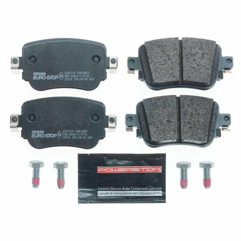 PowerStop Power Stop 15-20 Volkswagen Passat Euro-Stop ECE-R90 Rear Brake Pads