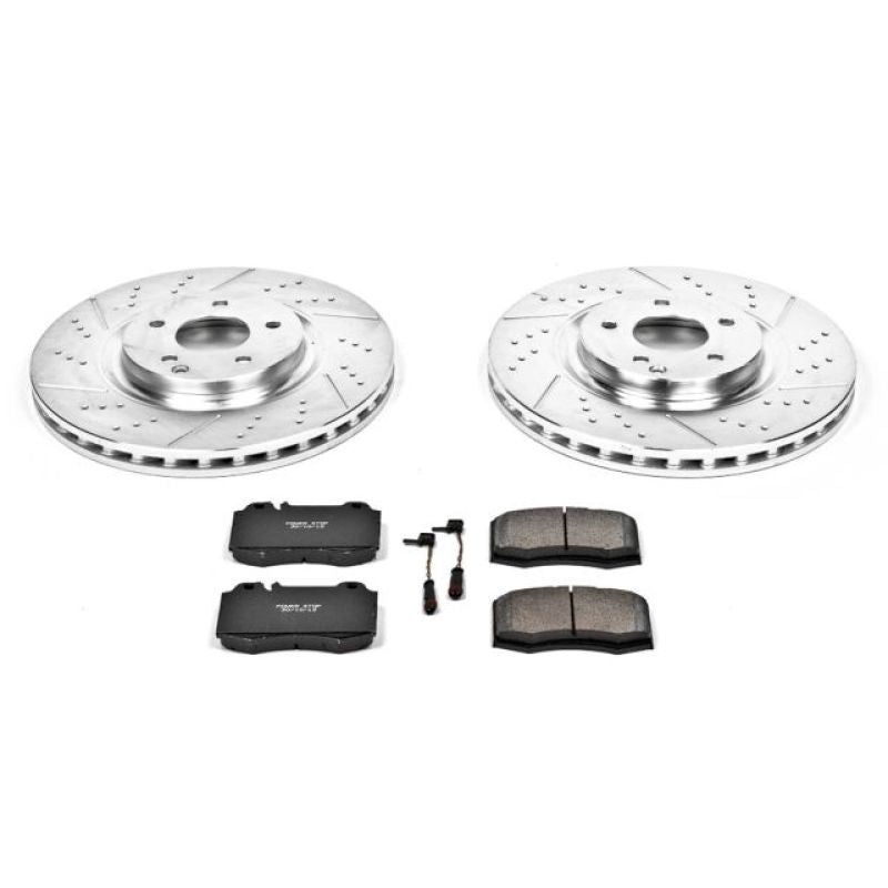 PowerStop Power Stop 2004 Mercedes-Benz C230 Front Z23 Evolution Sport Brake Kit