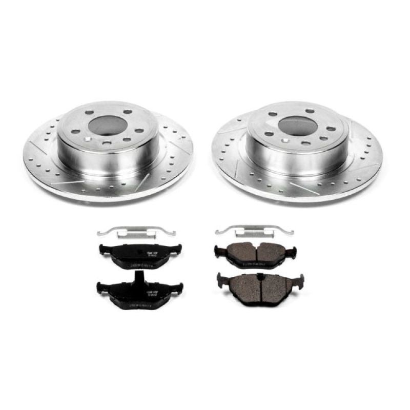PowerStop Power Stop 99-10 Saab 9-5 Rear Z23 Evolution Sport Brake Kit