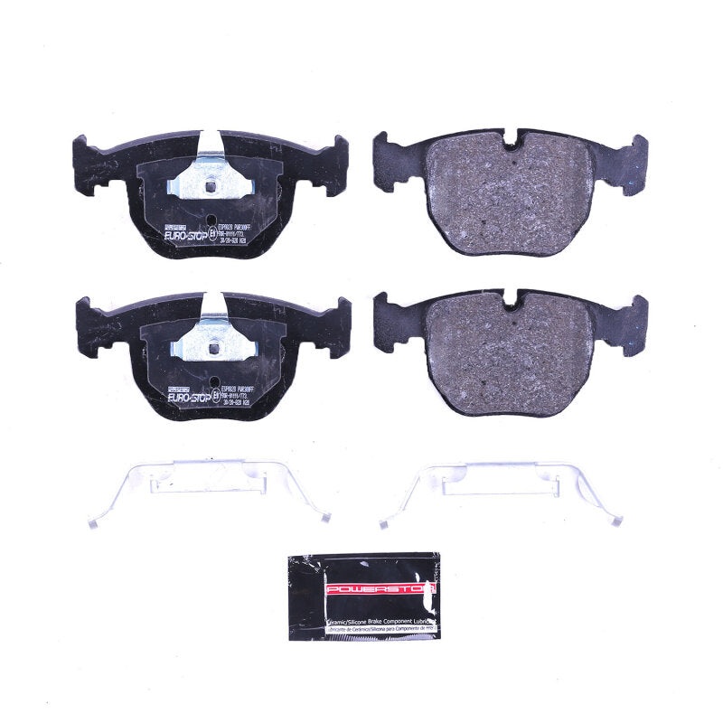 PowerStop Power Stop 00-06 BMW X5 Euro-Stop ECE-R90 Front Brake Pads