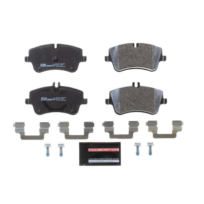 PowerStop Power Stop 01-05 Mercedes-Benz C240 Euro-Stop ECE-R90 Front Brake Pads