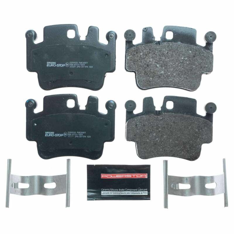 PowerStop Power Stop 01-05 Porsche 911 Euro-Stop ECE-R90 Front or Rear Brake Pads