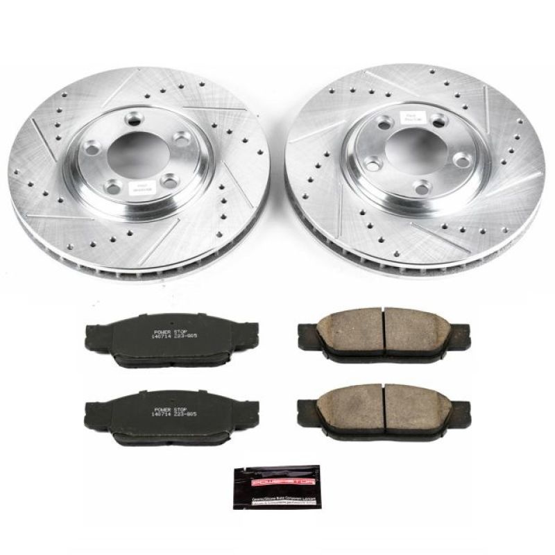 PowerStop Power Stop 02-05 Ford Thunderbird Front Z23 Evolution Sport Brake Kit
