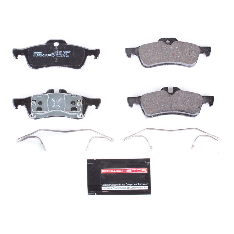PowerStop Power Stop 04-08 Mini Cooper Euro-Stop ECE-R90 Rear Brake Pads