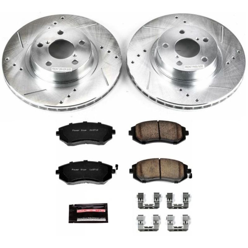 PowerStop Power Stop 05-06 Saab 9-2X Front Z23 Evolution Sport Brake Kit