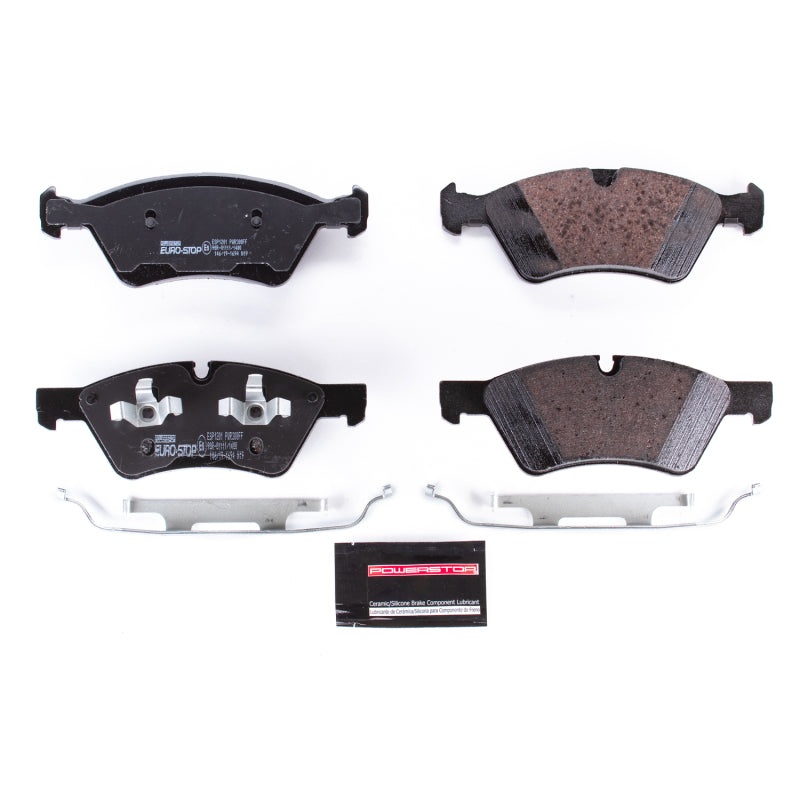 PowerStop Power Stop 06-07 Mercedes-Benz R500 Euro-Stop ECE-R90 Front Brake Pads