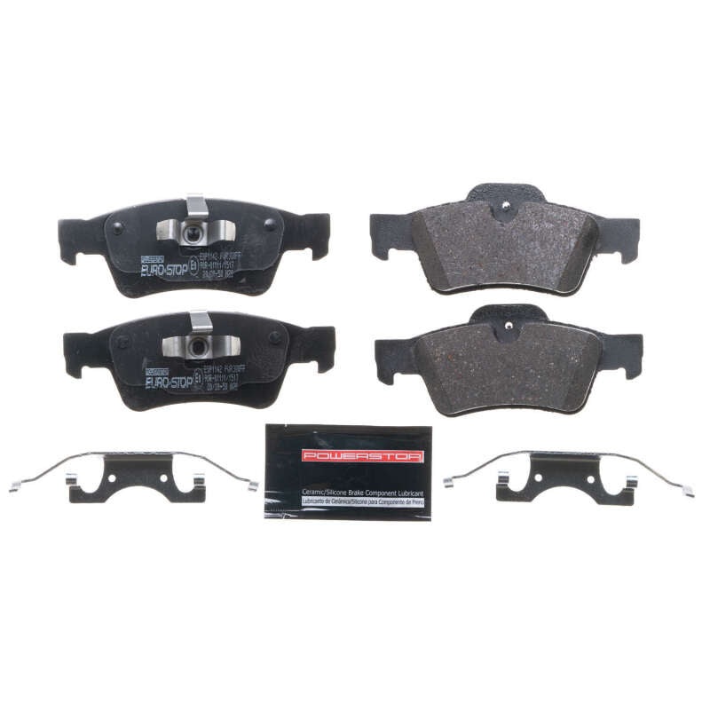 PowerStop Power Stop 06-07 Mercedes-Benz R500 Euro-Stop ECE-R90 Rear Brake Pads