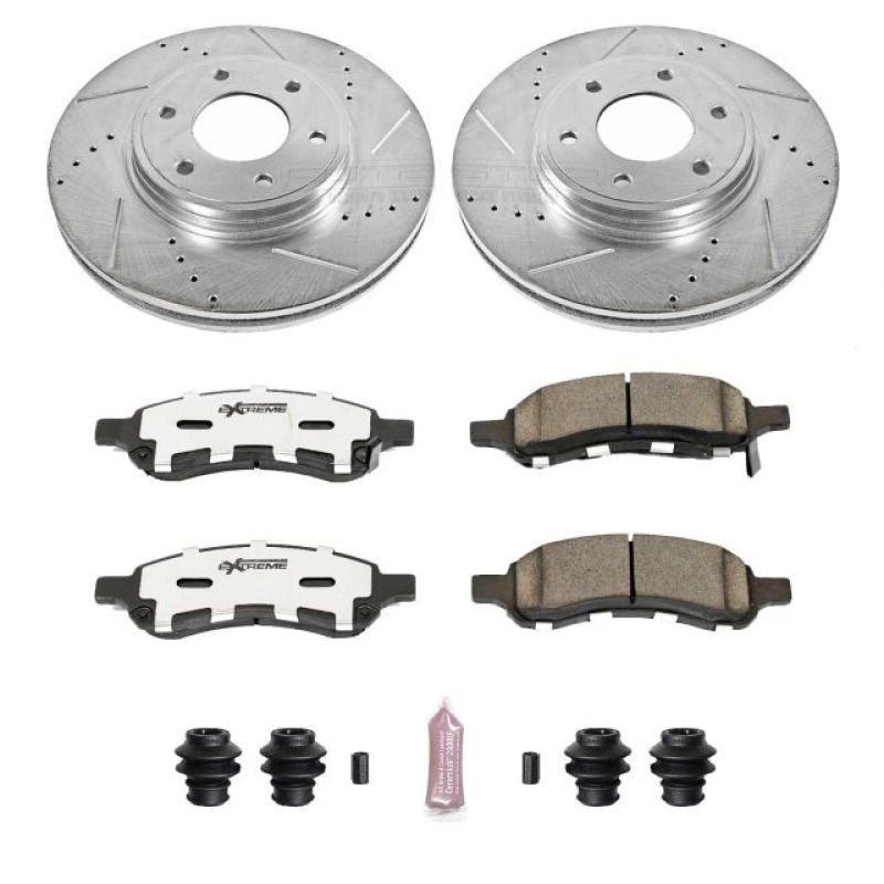 PowerStop Power Stop 06-09 Chevrolet Trailblazer Front Z26 Street Warrior Brake Kit