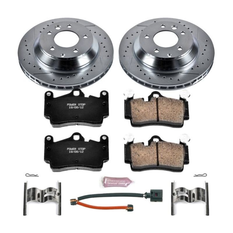 PowerStop Power Stop 07-15 Audi Q7 Rear Z23 Evolution Sport Brake Kit