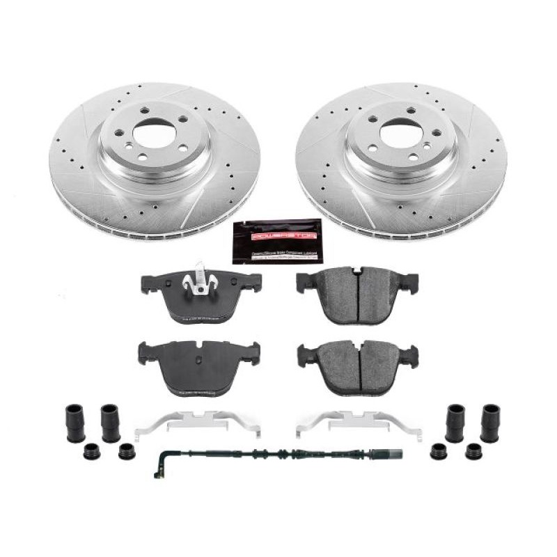 PowerStop Power Stop 09-10 BMW 750i Rear Z23 Evolution Sport Brake Kit