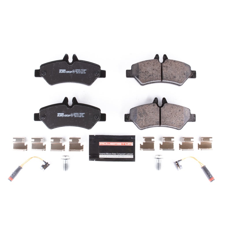 PowerStop Power Stop 10-18 Mercedes-Benz Sprinter 3500 Euro-Stop ECE-R90 Rear Brake Pads