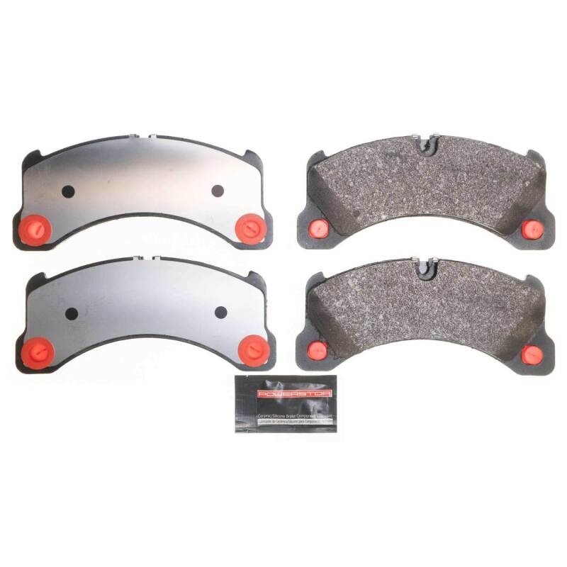 PowerStop Power Stop 11-13 Porsche Cayenne Euro-Stop ECE-R90 Front Brake Pads