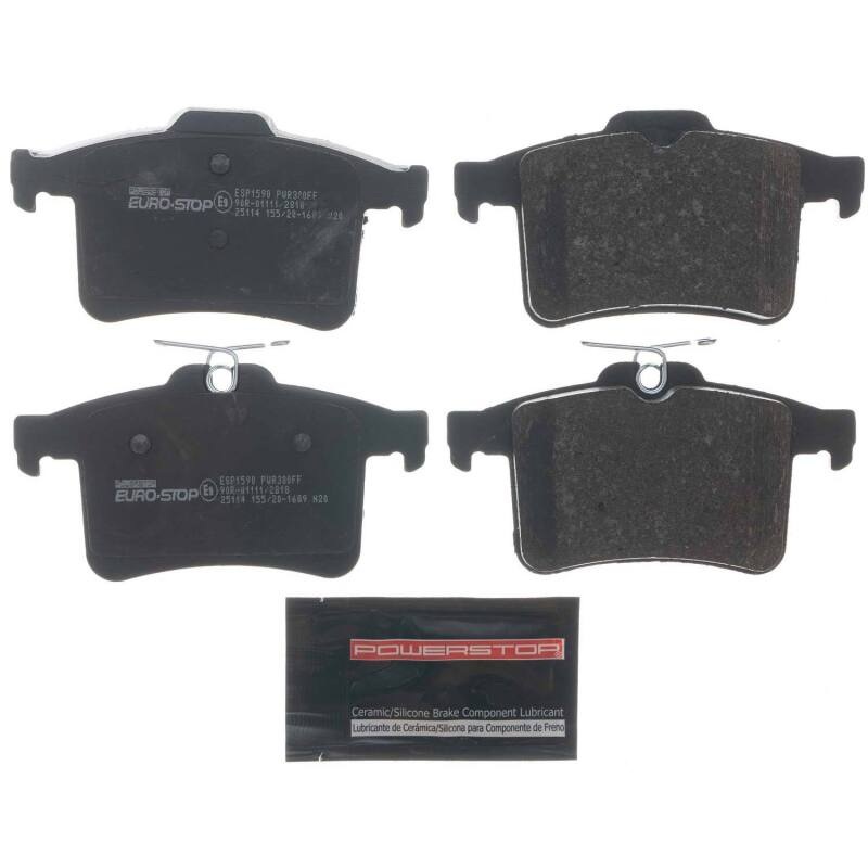 PowerStop Power Stop 12-13 Jaguar XKR-S Euro-Stop ECE-R90 Rear Brake Pads