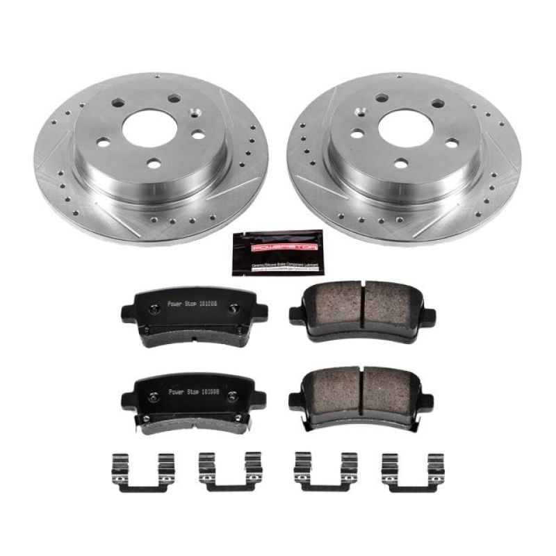 PowerStop Power Stop 12-16 Buick LaCrosse Rear Z23 Evolution Sport Brake Kit
