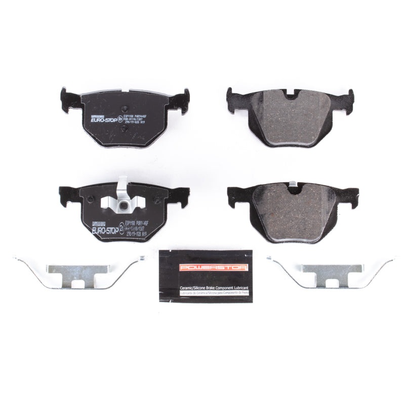 PowerStop Power Stop 13-15 BMW X1 Euro-Stop ECE-R90 Rear Brake Pads