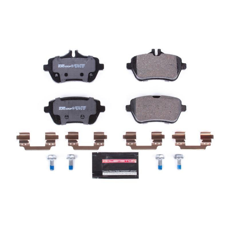 PowerStop Power Stop 13-18 Mercedes-Benz SL550 Euro-Stop ECE-R90 Rear Brake Pads